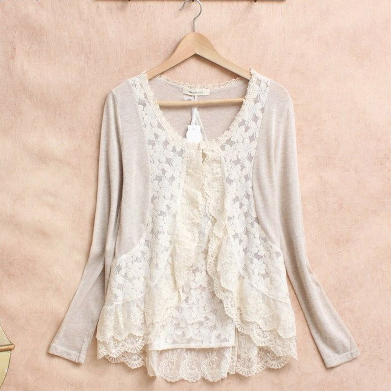 Spring Mori Girl Sweet Shirt W - Embroidery Jersey recension och pris