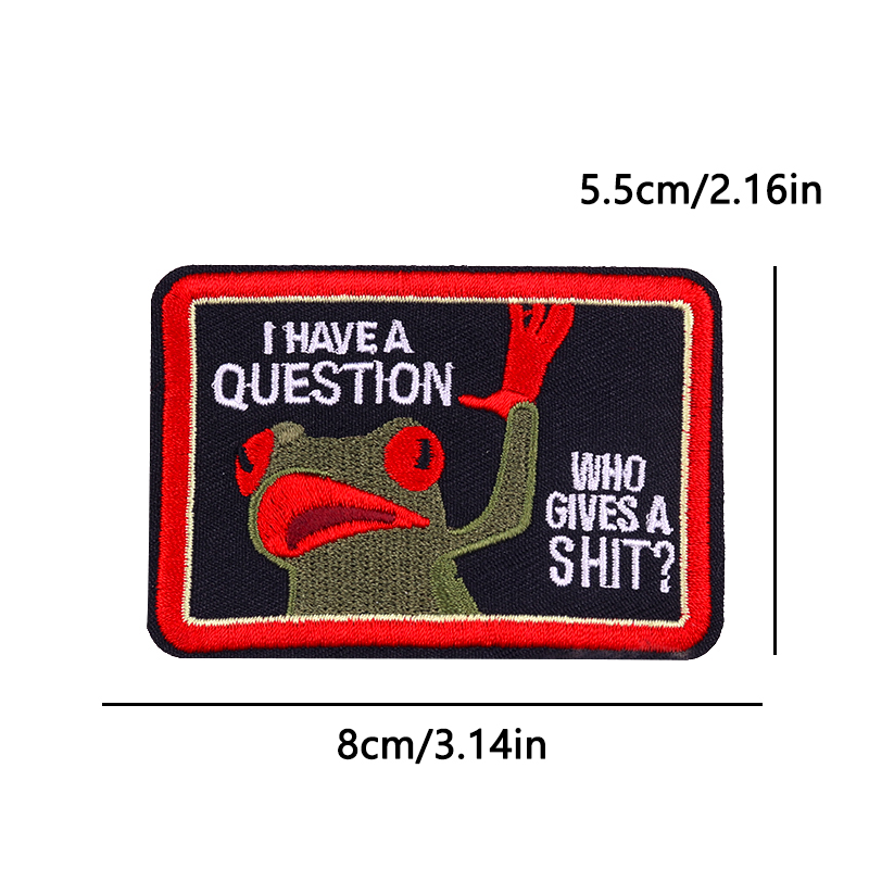 Tactical Morale Patch Embroide - Embroidery Quote recension och pris