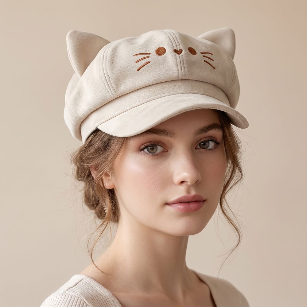 Cute Embroidery Embroidered Ca - Embroidery Artist recension och pris