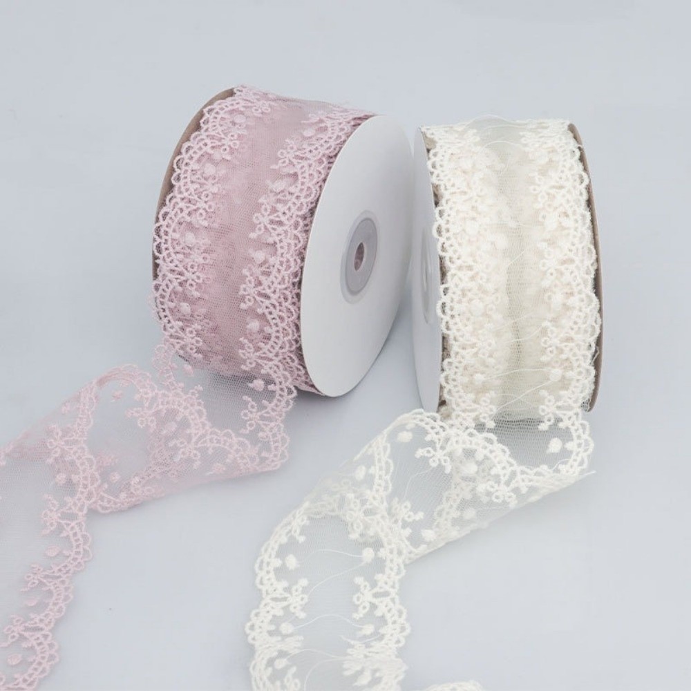 DIY Jacquard Hollow Lace Ribbo - Embroidery Ribbon recension och pris