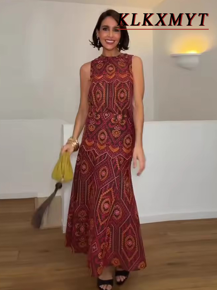 Woman Sexy Fashion Printed Emb - Embroidery In The Piece recension och pris