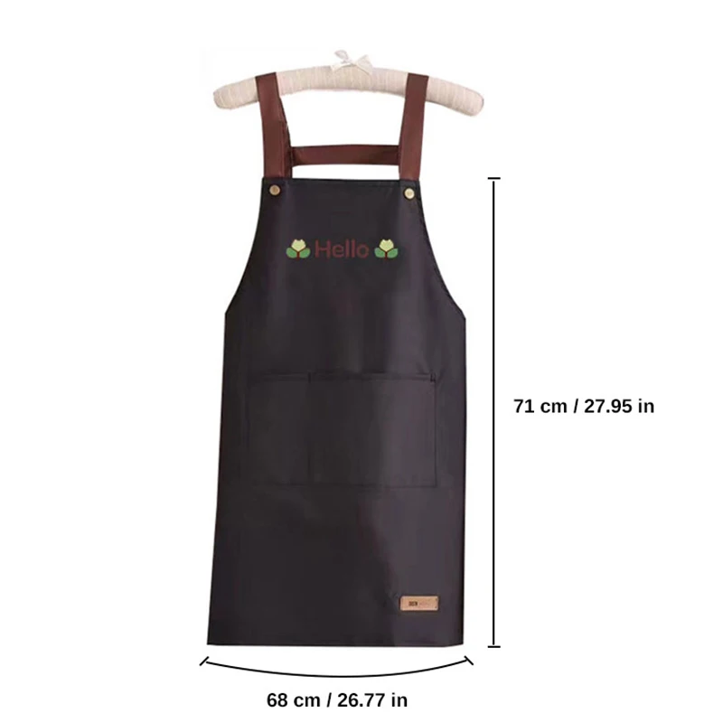 Kitchen Apron Waterproof Oilpr - Embroidery Kitchen recension och pris