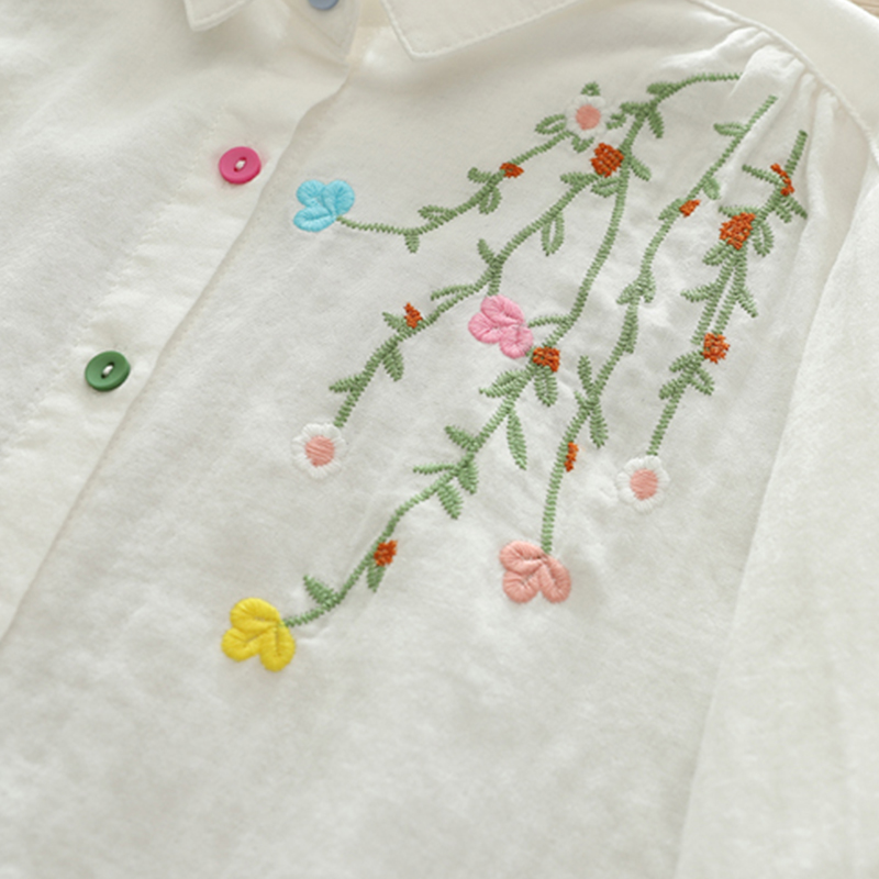 Autumn Double-layer Cotton Lon - Embroidery Artist recension och pris