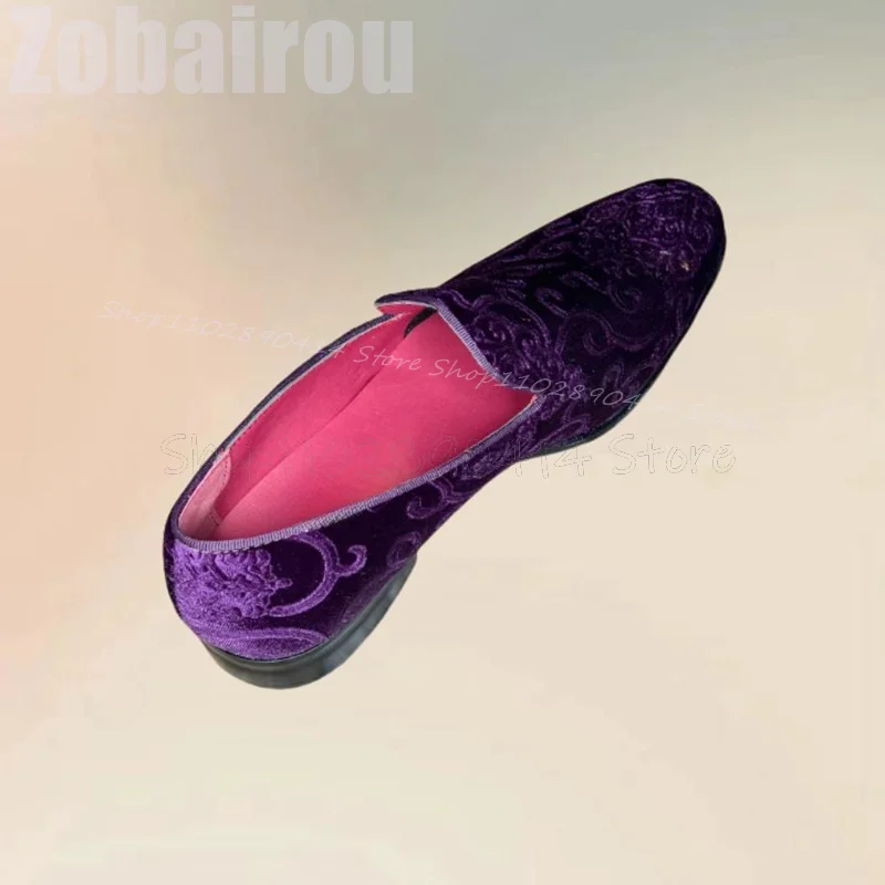 Purple Embroidery Design Suede - Embroidery On Leather recension och pris