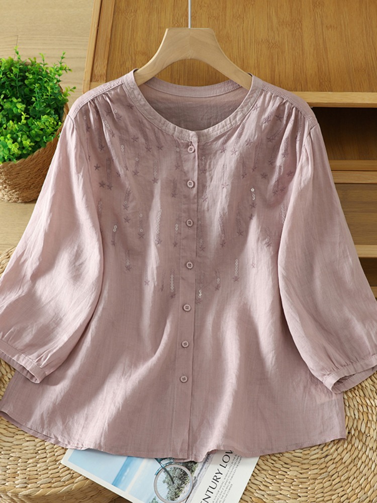 Retro Glitter Embroidery Linen - Embroidery Artist recension och pris