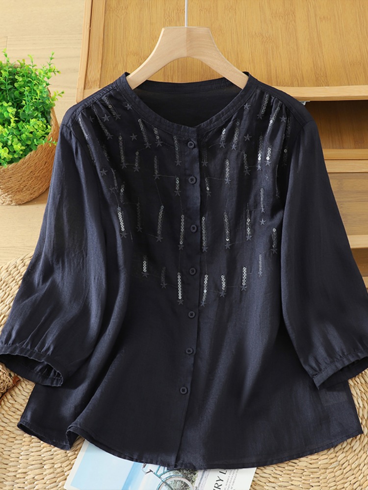 Retro Glitter Embroidery Linen - Embroidery Artist recension och pris