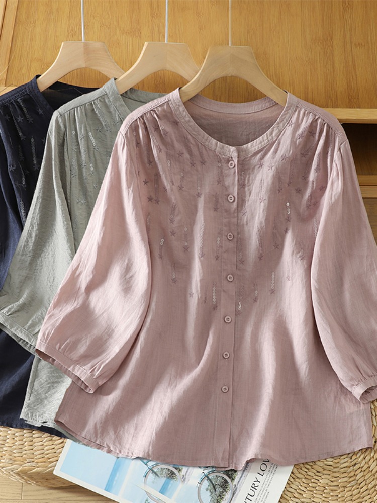 Retro Glitter Embroidery Linen - Embroidery Artist recension och pris