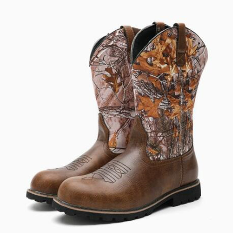 Large Size 48 Men's Boots Clas - Embroidery On Leather recension och pris