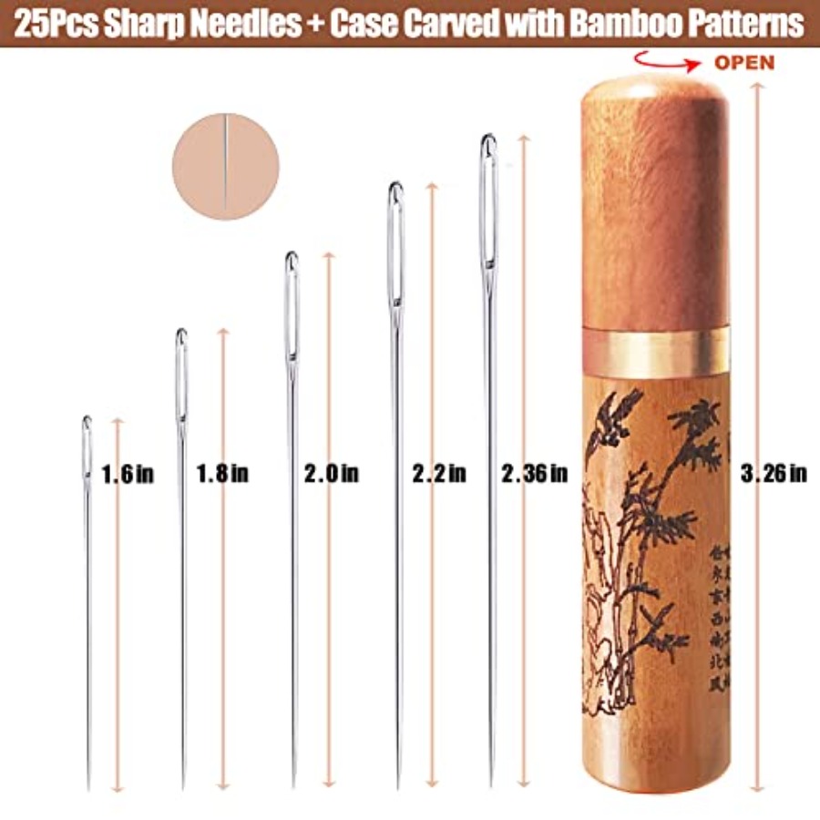 Large Eye Sewing Needles, Embr - Embroidery In The Piece recension och pris