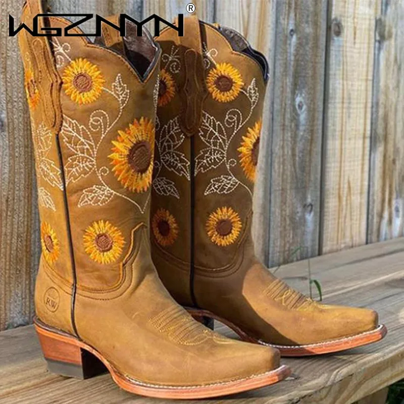 Designer Women Coffee Brown Em - Embroidery On Leather recension och pris