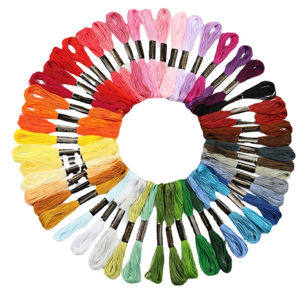 Fixed 50 color cross stitch th - Embroidery In The Piece recension och pris
