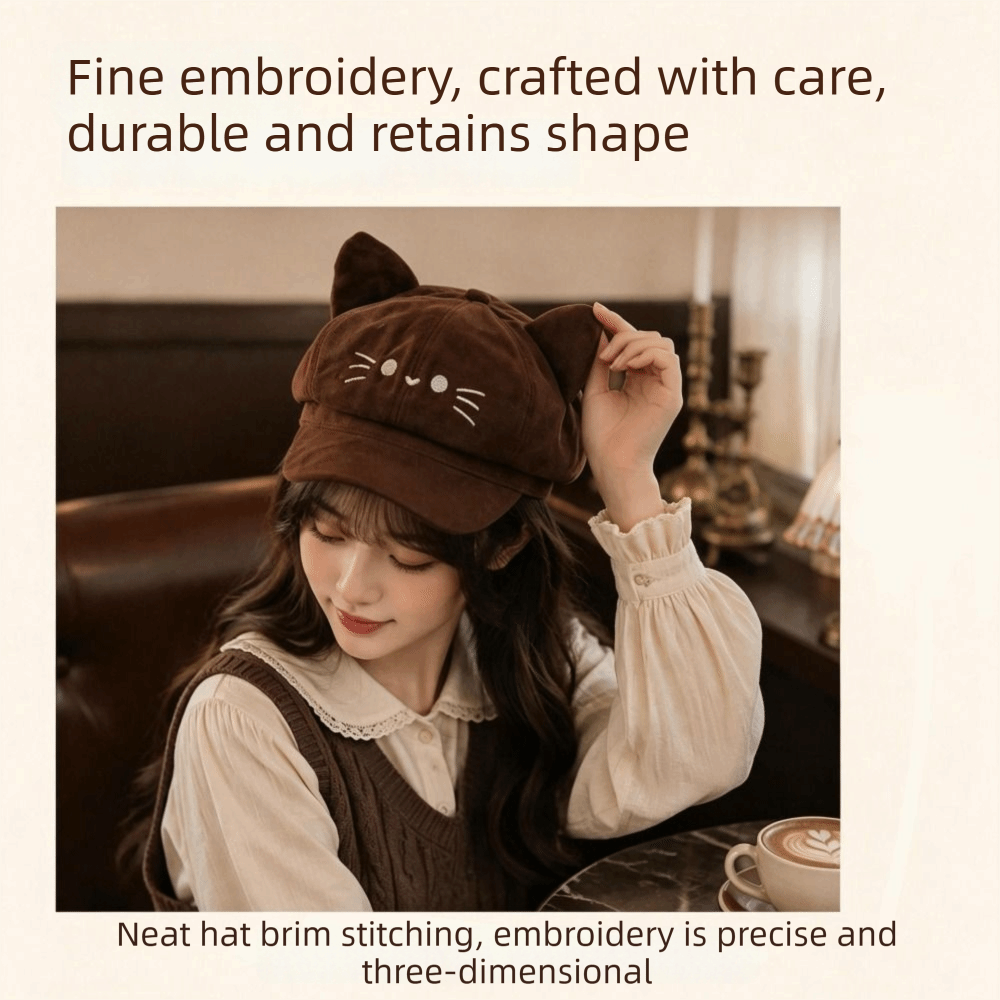 Cute Embroidery Embroidered Ca - Embroidery Artist recension och pris