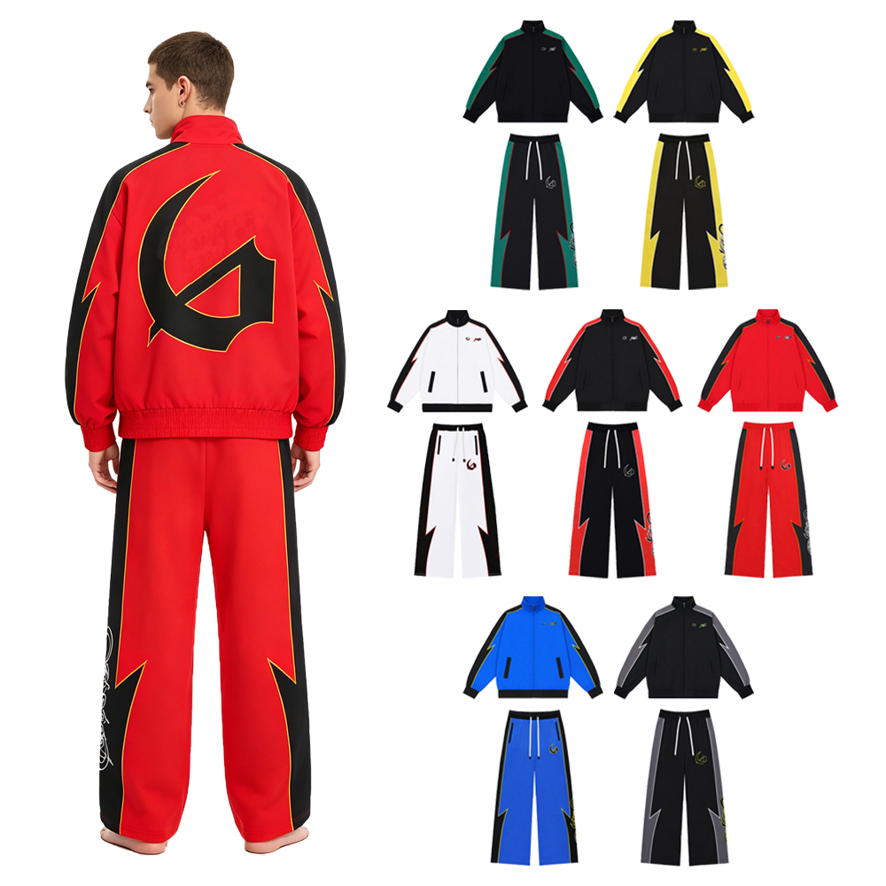 Y2k Streetwear Men's Sets Two  - Embroidery In The Piece recension och pris