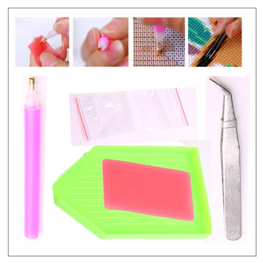 5D Diy Diamond Painting Kitche - Embroidery Kitchen recension och pris