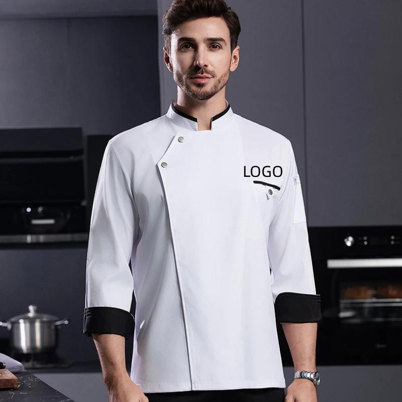 Chef Uniform Work Clothes Long - Embroidery Kitchen recension och pris