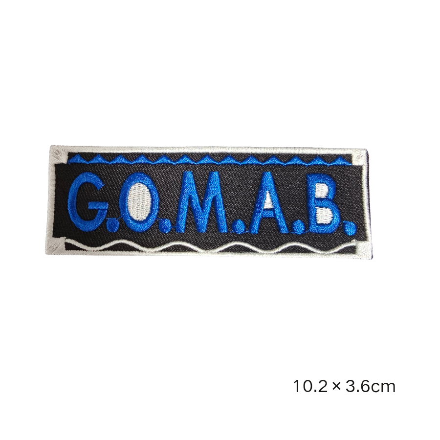 2PCS Zeta Phi Beta Black Blue  - Embroidery Quote recension och pris