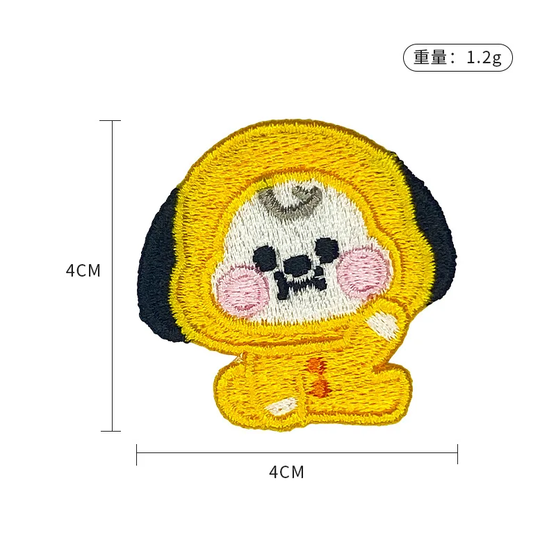 LINE FRIENDS BT21 All Characte - Embroidery Patch recension och pris