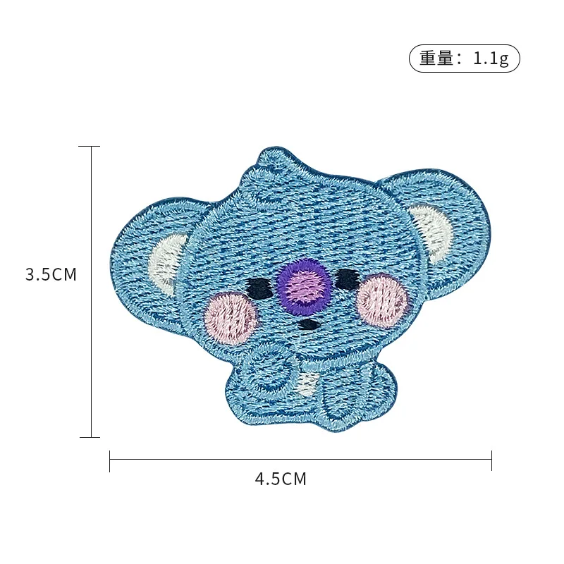 LINE FRIENDS BT21 All Characte - Embroidery Patch recension och pris