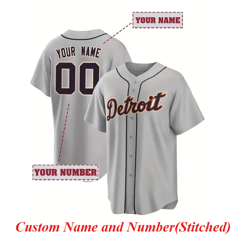 Customized Name And Number Men - Embroidery Jersey recension och pris