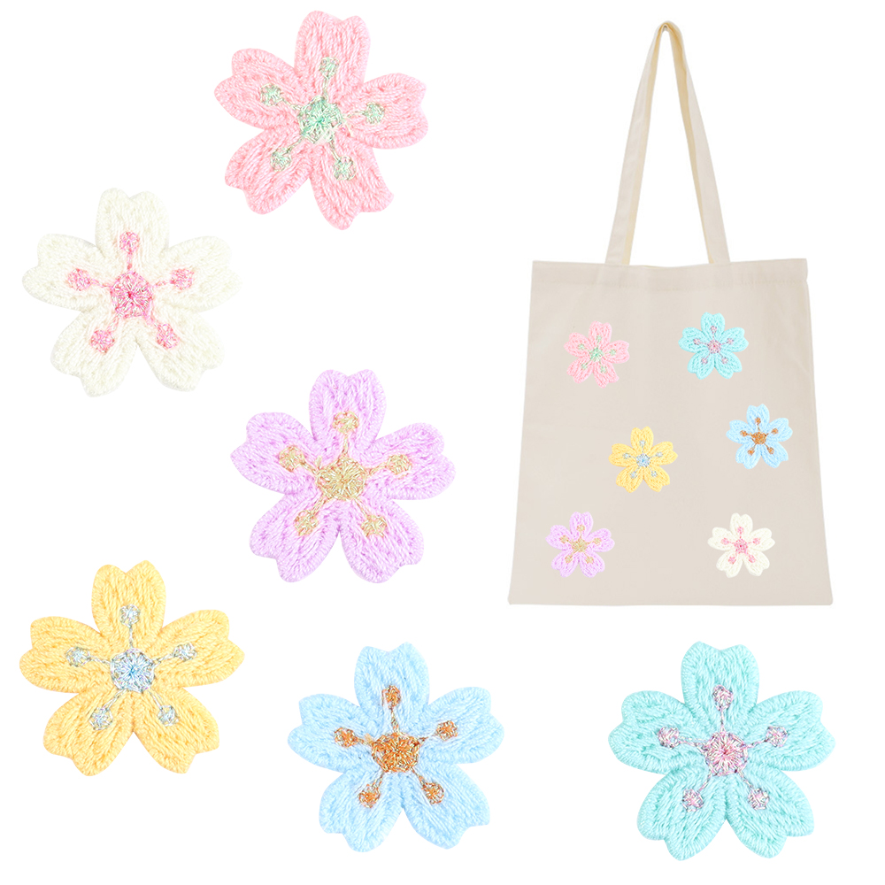 20pcs/lot Colorful 2.4cm Embro - Embroidery Patch recension och pris