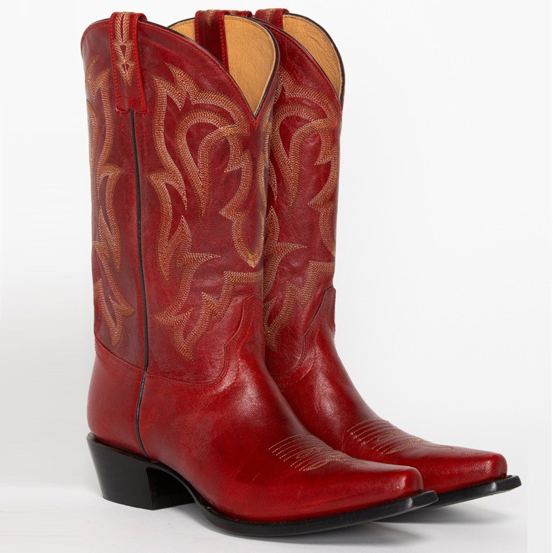 New Embroidered Women's Boots  - Embroidery On Leather recension och pris